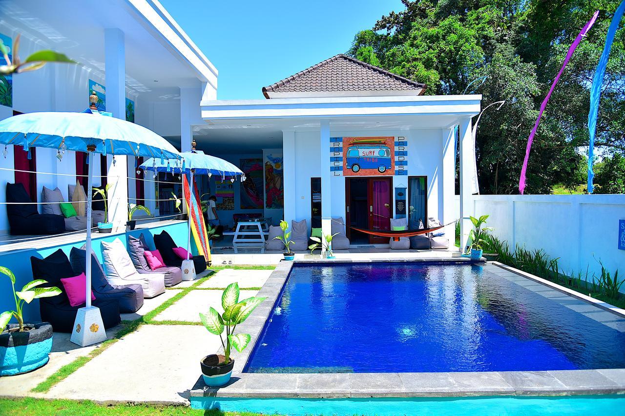 Hostel Point Break Canggu Exterior foto